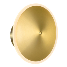 CWI Lighting 1204W12-1-625 - Ovni LED Sconce With Brass Finish